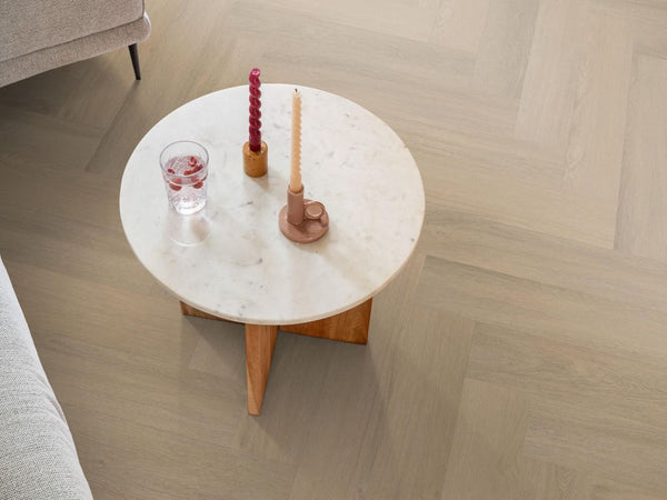 Ambiant Spigato Viranto Warm beige - Visgraat Click PVC