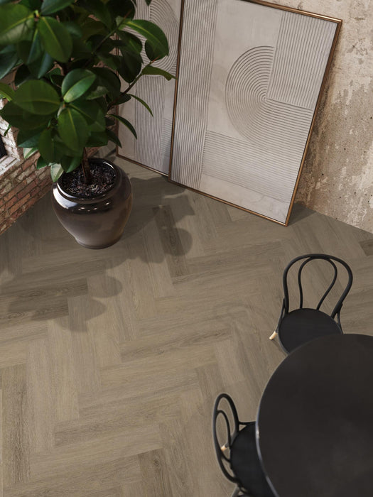 Ambiant Spigato Viranto Smoky - Visgraat Click PVC
