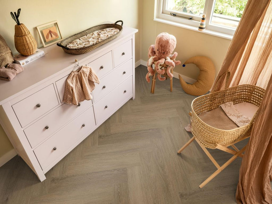 Ambiant Spigato Viranto Light brown - Visgraat Click PVC