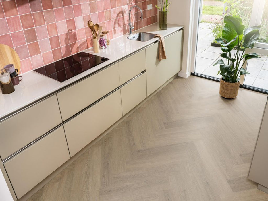 Ambiant Spigato Viranto Light brown - Visgraat Click PVC