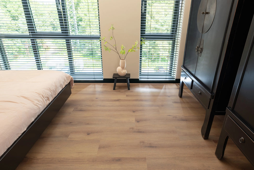 Floer Natuur Niederhorn Nootbruin - Click PVC
