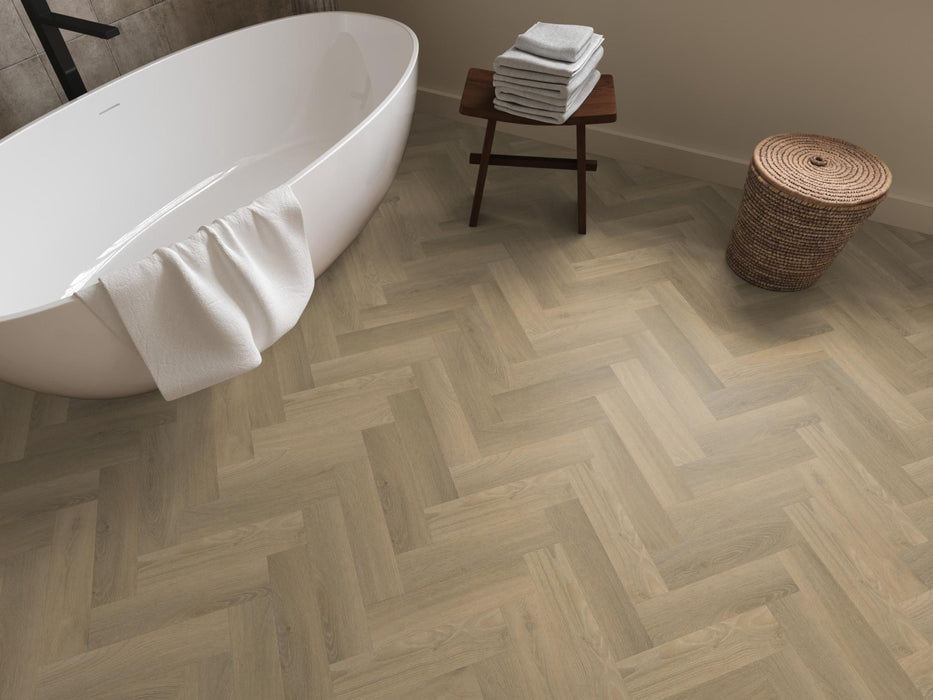 Ambiant Spigato Avanto Natural | Visgraat Lijm PVC