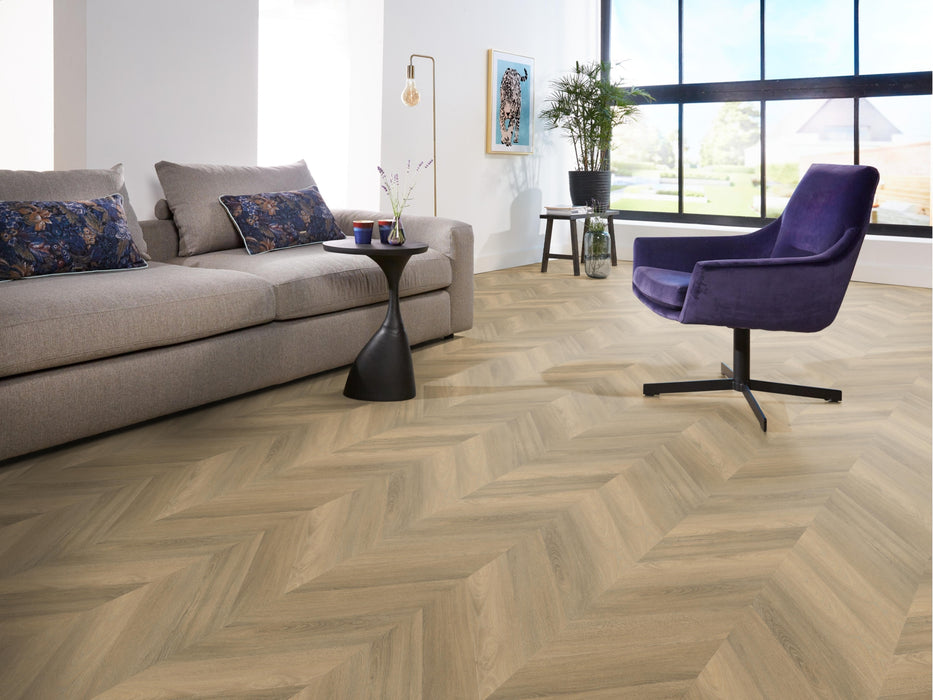 Ambiant Spigato Avanto Natural | Hongaarse punt | Plak PVC