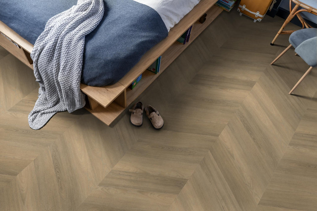 Ambiant Spigato Avanto Natural | Hongaarse punt | Plak PVC