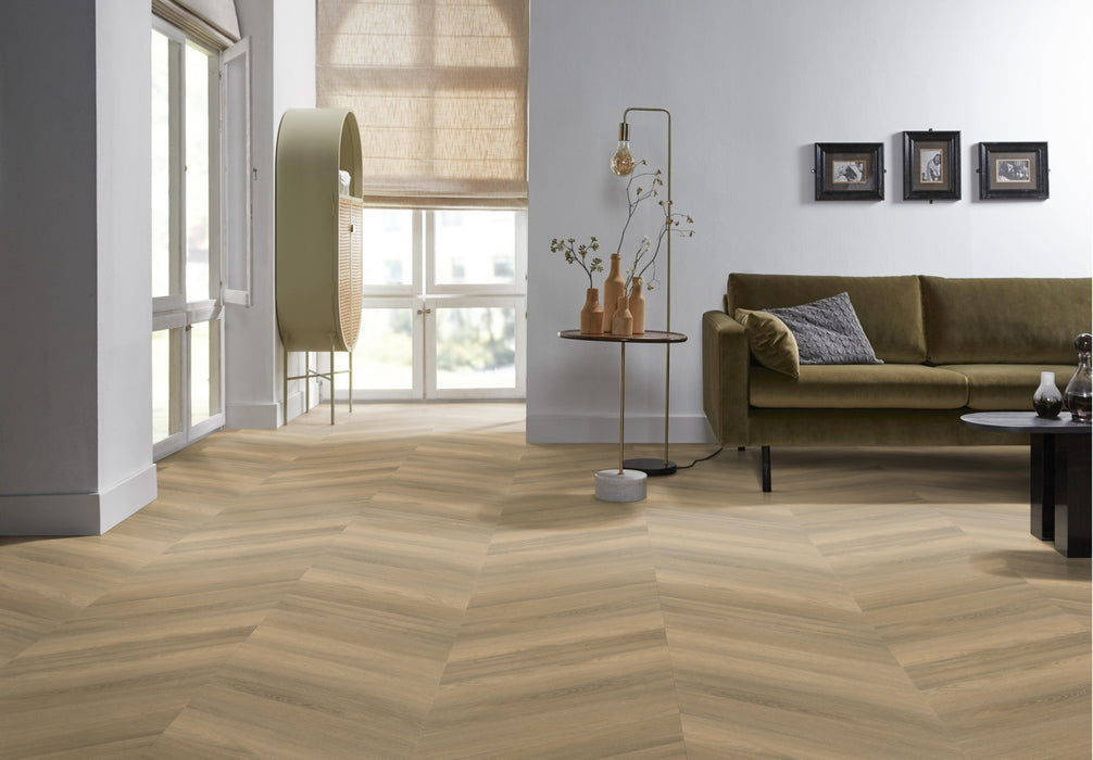 Ambiant Spigato Avanto Natural | Hongaarse punt | Plak PVC