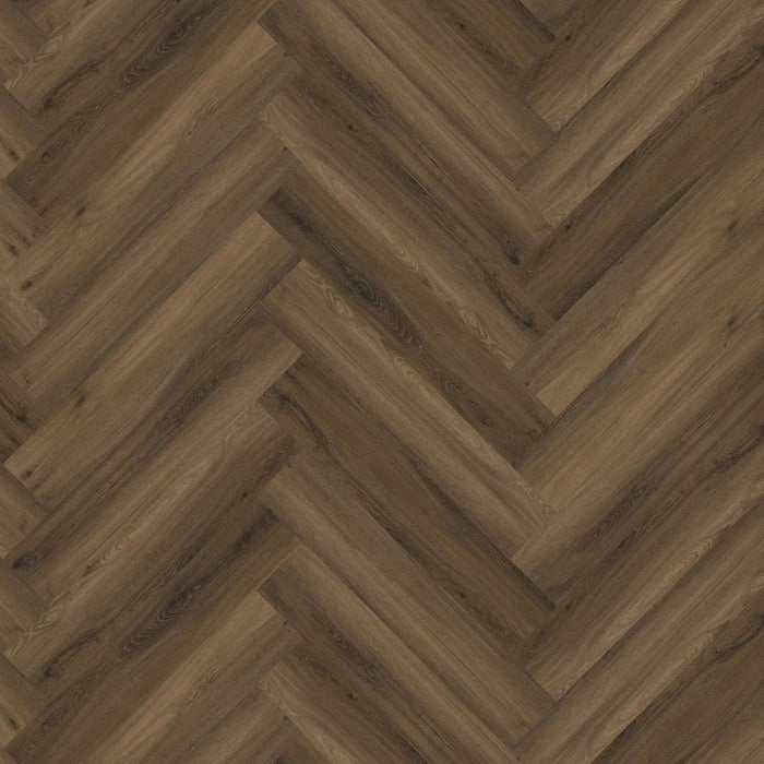 FloorLife YUP Paddington Warm brown - Visgraat Plak PVC