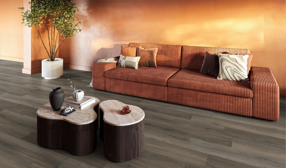 FloorLife Paddington Dark grey - Dryback Plak PVC
