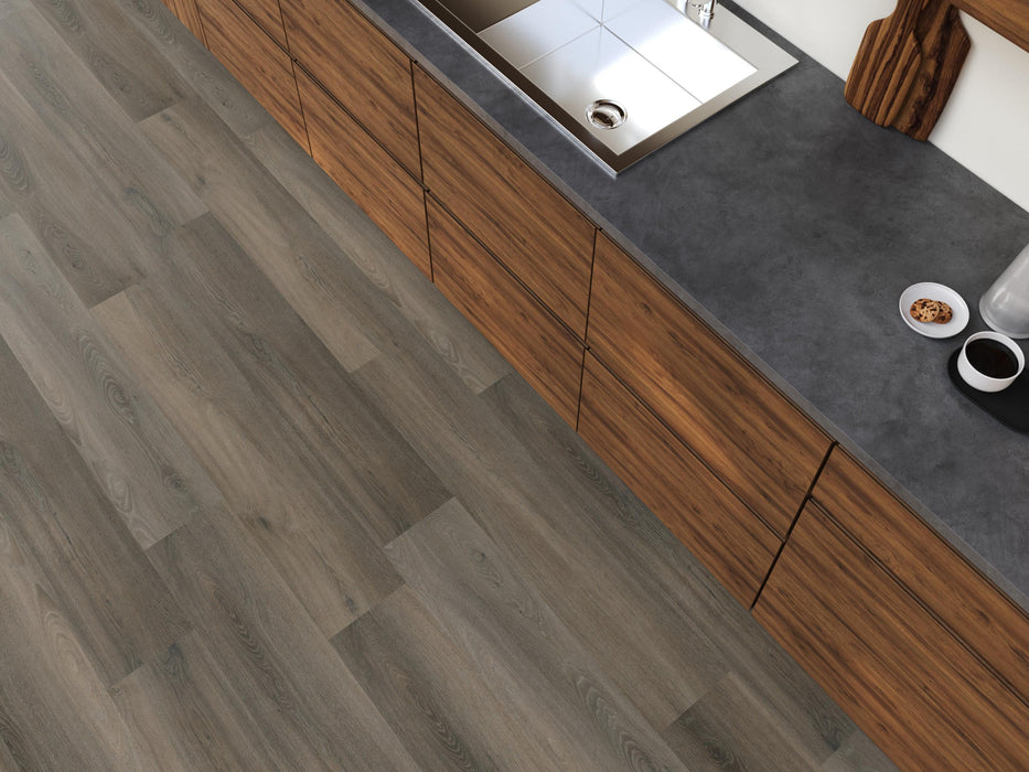 FloorLife Paddington Dark grey - Dryback Plak PVC