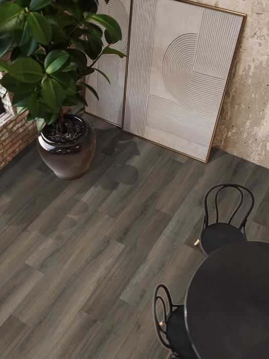 FloorLife Paddington Dark grey - Dryback Plak PVC