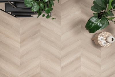 Floer Onbehandeld Eiken - Hongaarse Punt PVC