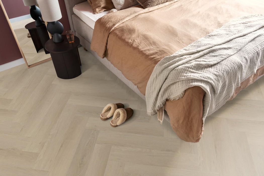Ambiant Spigato Navaro Beige | Visgraat Klik PVC