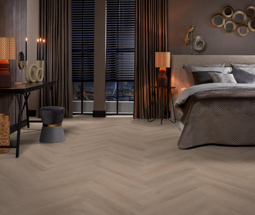 Ambiant Spigato Navaro Dark oak | Visgraat Klik PVC