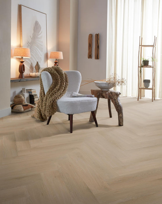 Ambiant Spigato Navaro Natural oak | Visgraat Lijm PVC