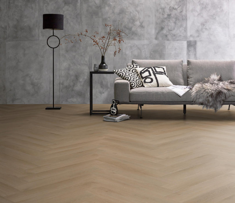 Ambiant Spigato Navaro Natural oak | Visgraat Lijm PVC