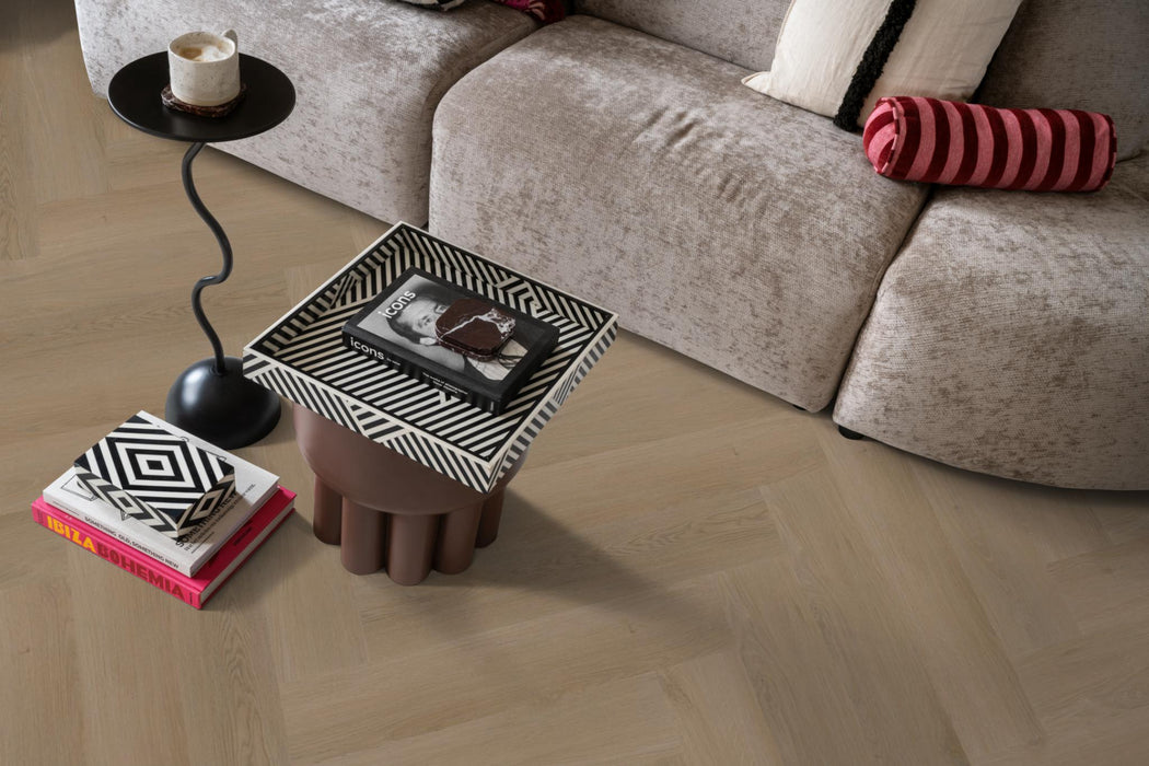 Ambiant Spigato Navaro Natural oak | Visgraat Lijm PVC