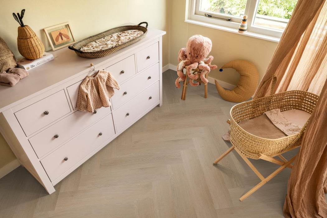 Ambiant Spigato Navaro Natural oak | Visgraat Lijm PVC