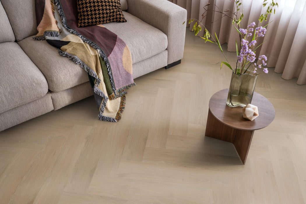 Ambiant Spigato Navaro Natural oak | Visgraat Lijm PVC