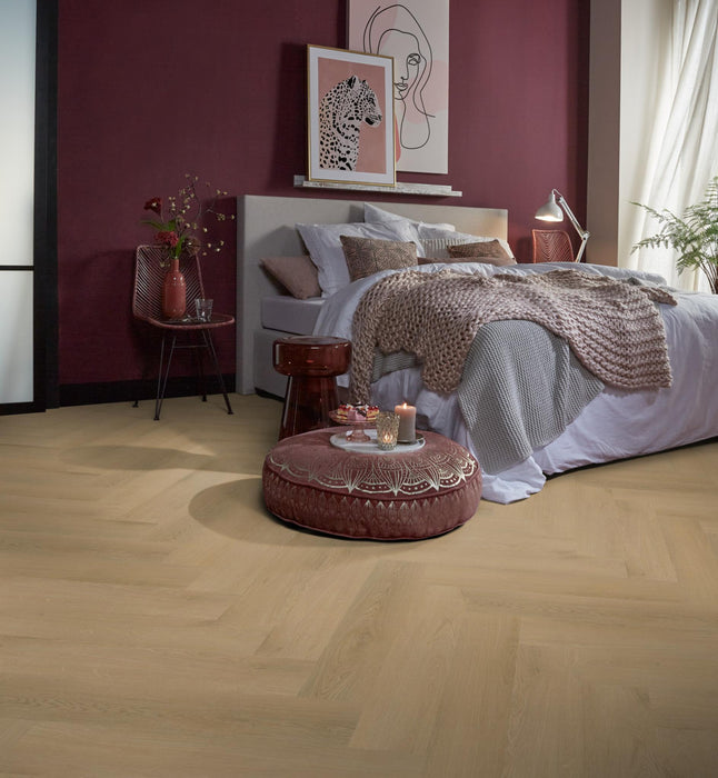 Ambiant Spigato Navaro Light oak | Visgraat Lijm PVC