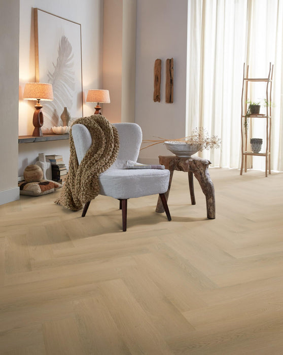 Ambiant Spigato Navaro Light oak | Visgraat Lijm PVC