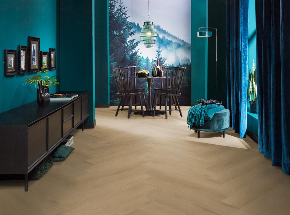 Ambiant Spigato Navaro Light oak | Visgraat Lijm PVC