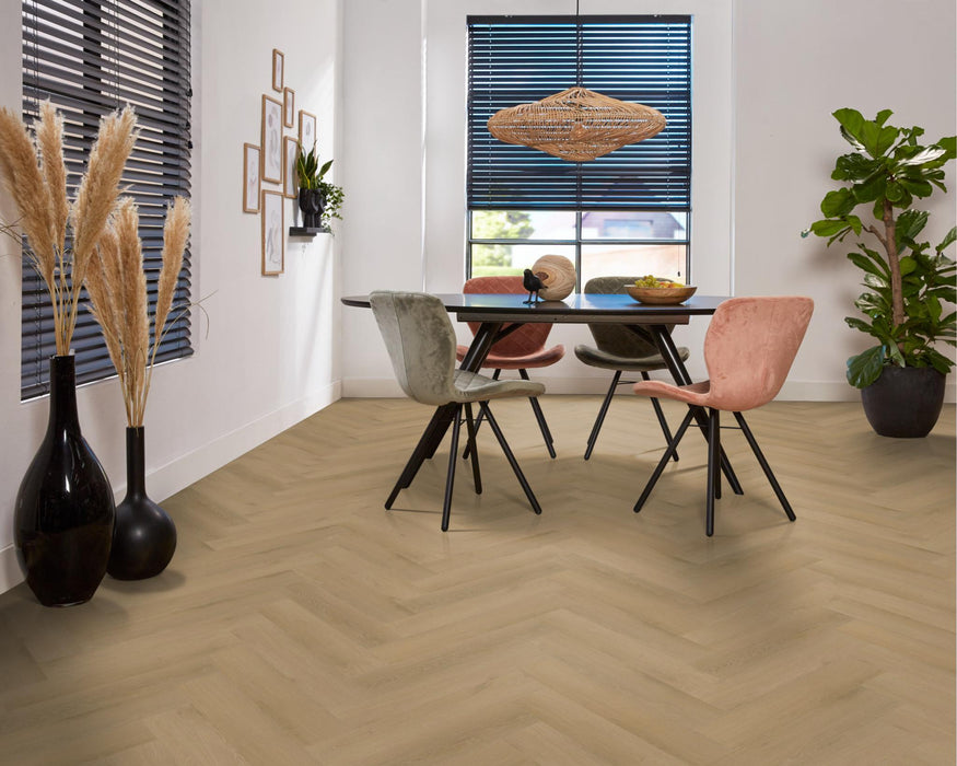 Ambiant Spigato Navaro Light oak | Visgraat Lijm PVC