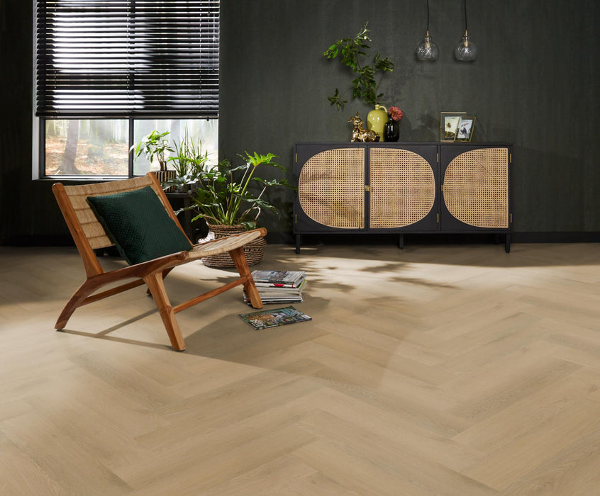 Ambiant Spigato Navaro Light oak | Visgraat Lijm PVC