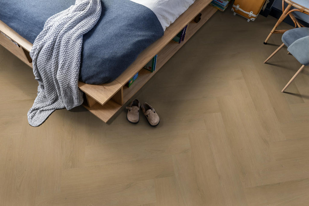 Ambiant Spigato Navaro Light oak | Visgraat Lijm PVC