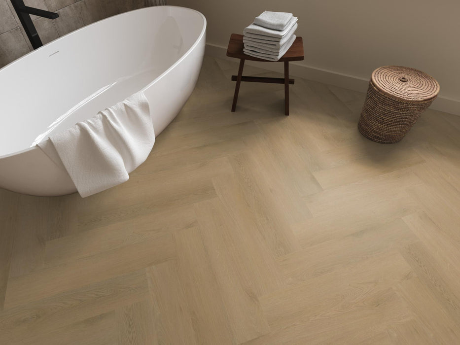 Ambiant Spigato Navaro Light oak | Visgraat Lijm PVC