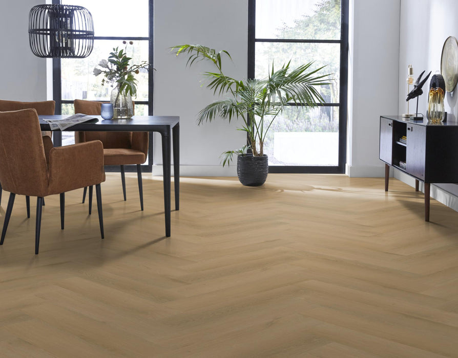 Ambiant Spigato Navaro Light oak | Visgraat Lijm PVC