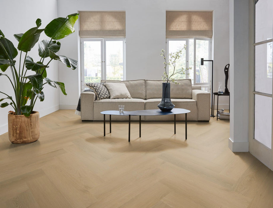 Ambiant Spigato Navaro Light oak | Visgraat Lijm PVC