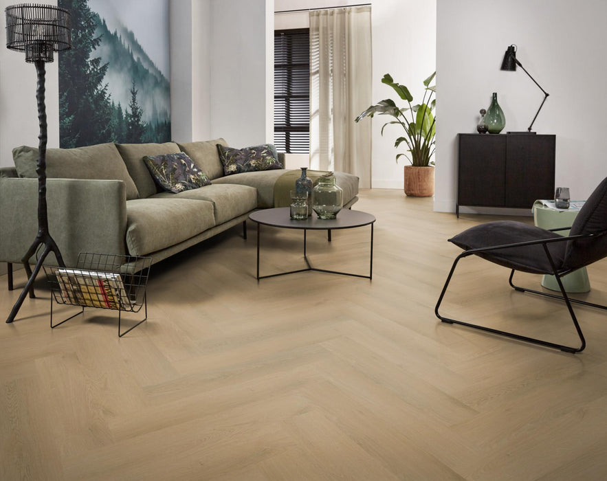 Ambiant Spigato Navaro Light oak | Visgraat Lijm PVC