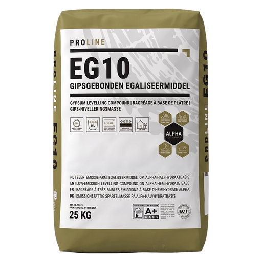 ProLine EG10 | Gipsgebonden egaline 25 kg