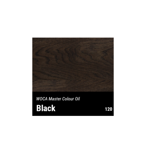 WOCA Master Colour Oil | 120 Black | 2,5 Liter