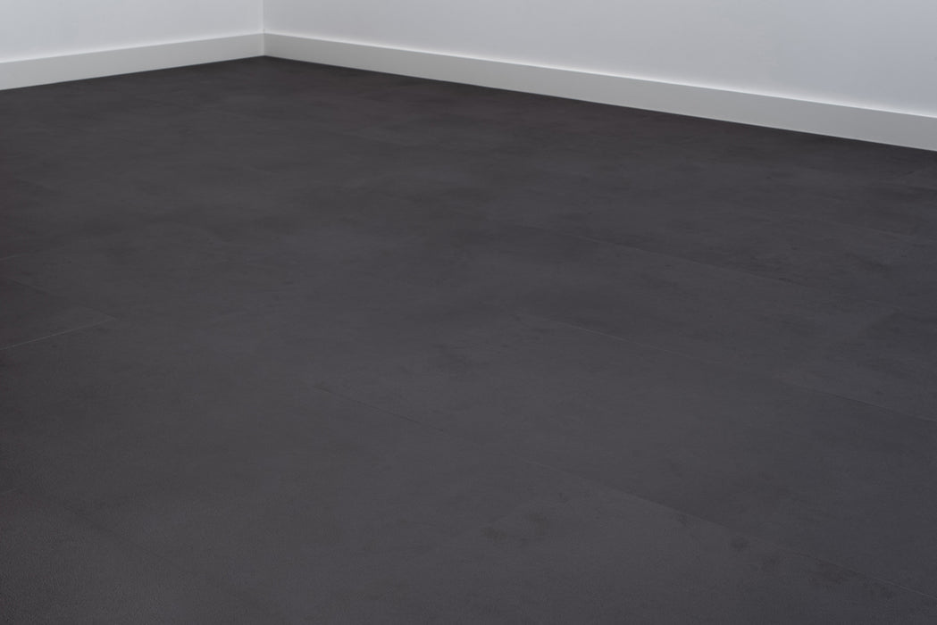 Floer Betonlook Zwart - Tegel Click PVC
