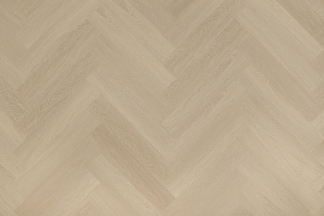 Floer Beige Eiken - Visgraat Click PVC