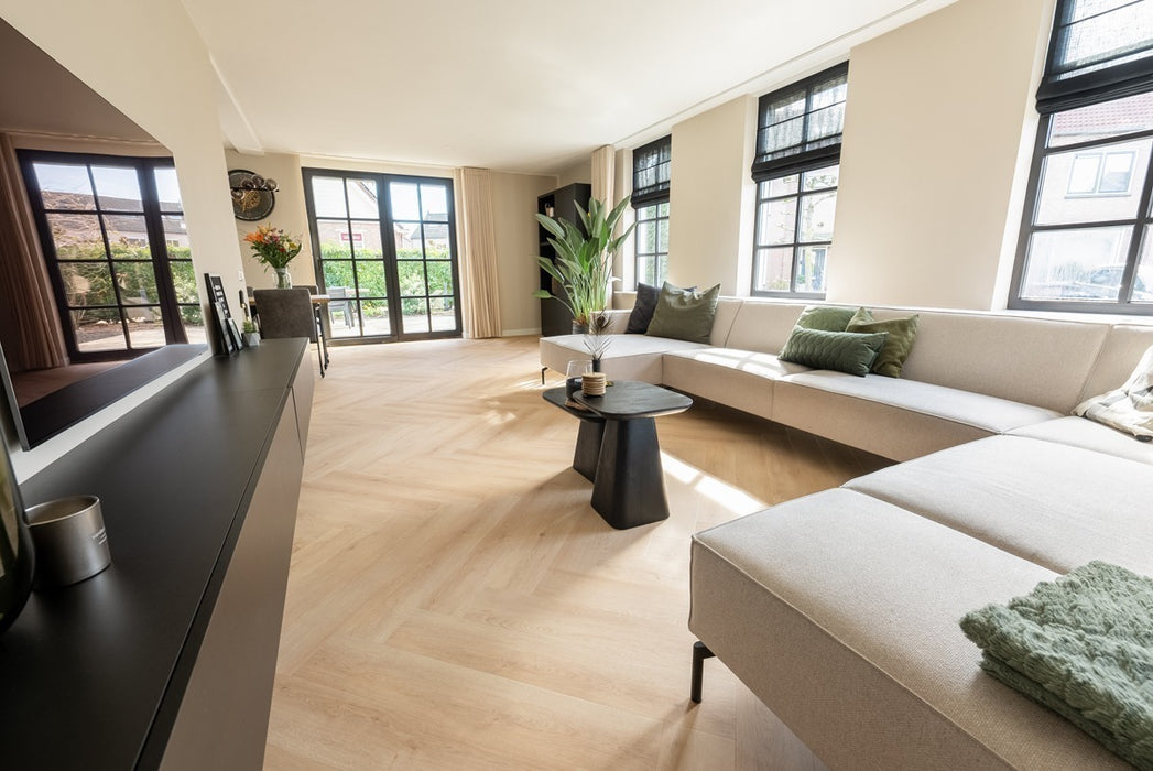 Floer Cetus Crème - Walvisgraat Dryback Plak PVC
