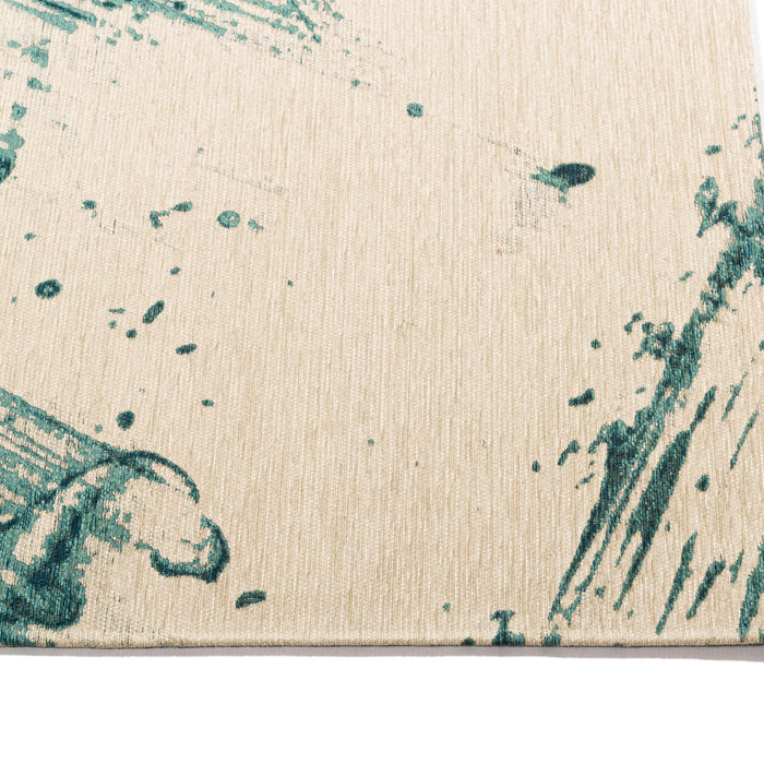 Hoomlife Brassa vloerkleed kleur 54 Groen detail 1