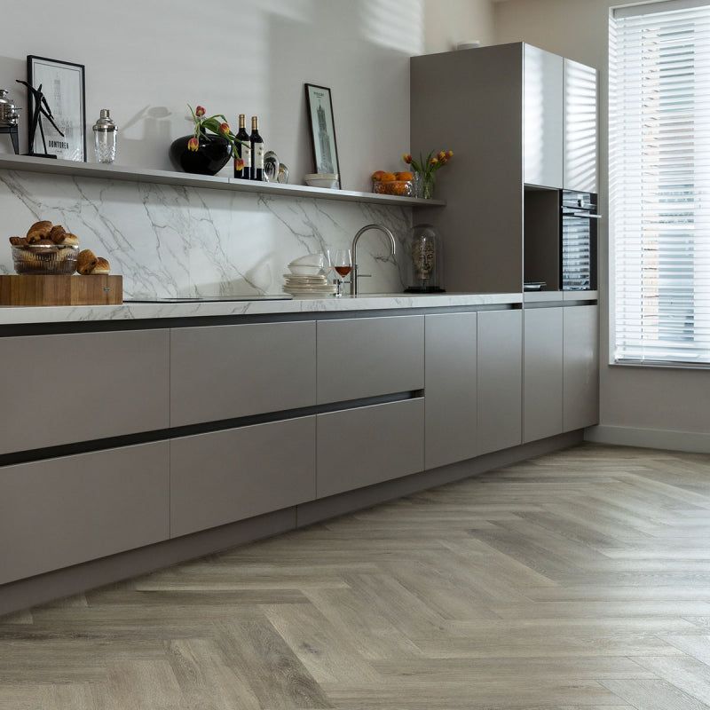 Brede Visgraat Pepermunt | Douwes Dekker | Klik PVC | sfeerbeeld 2
