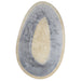 Mart Visser Brush Ovale vloerkleed kleur 32 Blauw