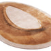 Mart Visser Brush Ovale vloerkleed kleur 69 Bruin detail 1