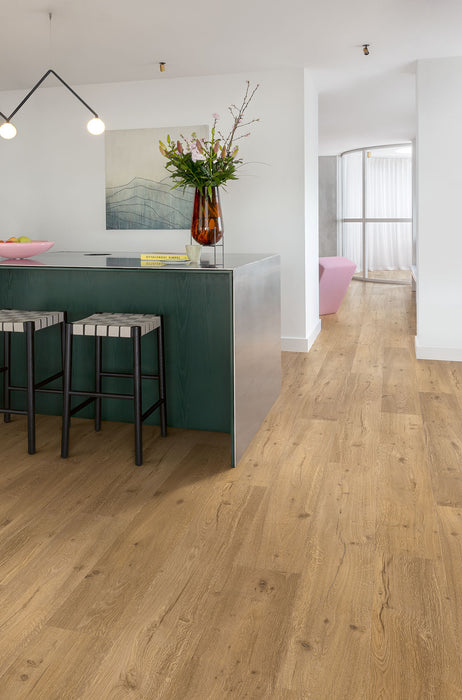 Floorify Lange Planken Caramello F039T | Click PVC Rigid