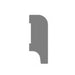 Koloniale MDF plint 15x90 | RAL 9010 Zuiver wit