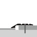 Overgangsprofiel 5mm | Zilver | zelfklevend | 270cm
