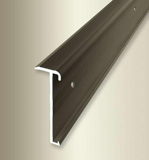 Trapprofiel | voor PVC tot 3mm | Brons / 43 mm