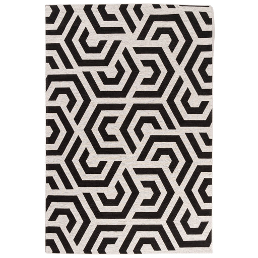 Hoomlife Metrix vloerkleed kleur 25 Zwart