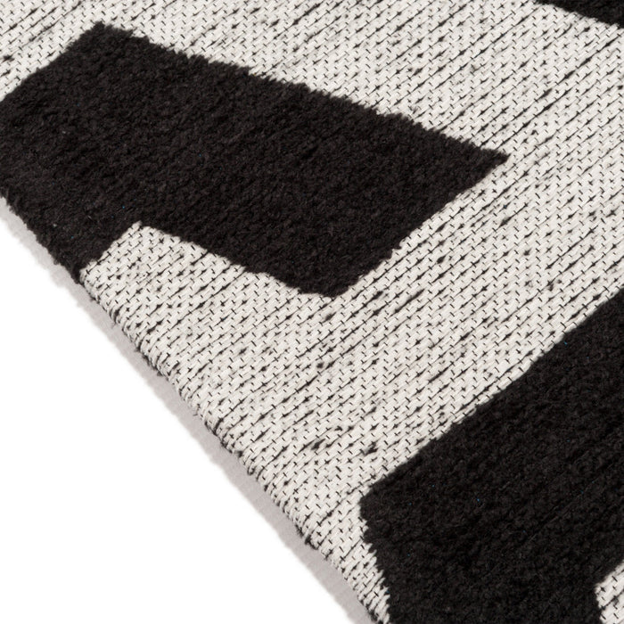 Hoomlife Metrix vloerkleed kleur 25 Zwart detail 1