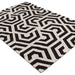 Hoomlife Metrix vloerkleed kleur 25 Zwart detail 4