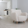 mFLOR 44115 Nuance Off White | Tegel PVC 90x45 cm | Dryback