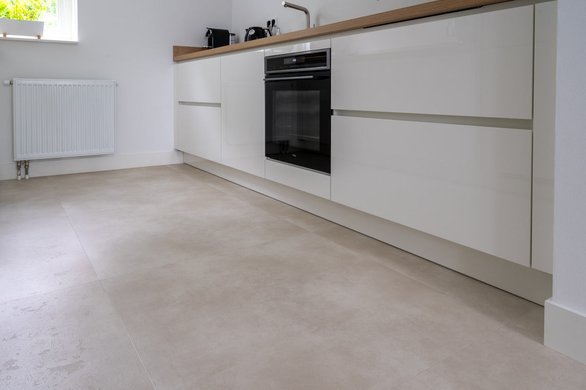 mFLOR 44115 Nuance Off White | Tegel PVC 90x45 cm | Dryback | sfeerbeeld 2