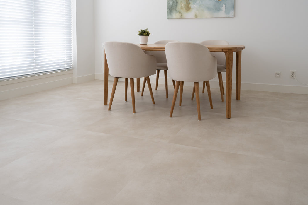 mFLOR 44715 Nuance XL Off White | PVC Tegel 90x90 cm | Dryback